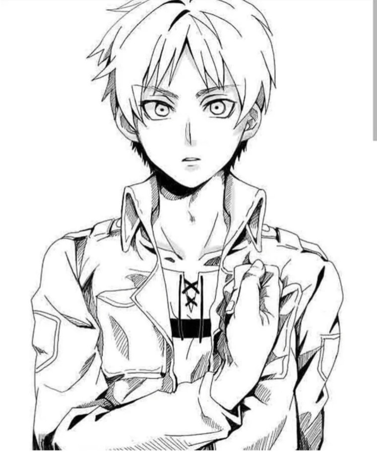 Эрен Йегер скетч