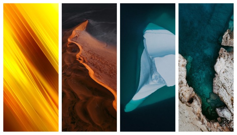 Стандартные обои poco