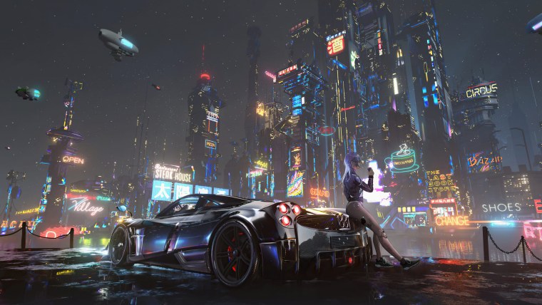 Св град Cyberpunk