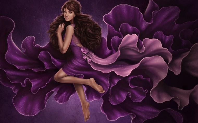 Девушка в платье фэнтези картинки