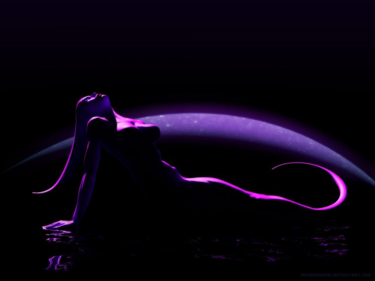 Неоновый силуэт