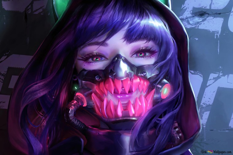 Маска они киберпанк 2077