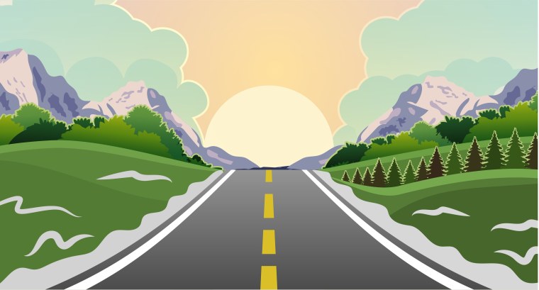 Дорога вектор