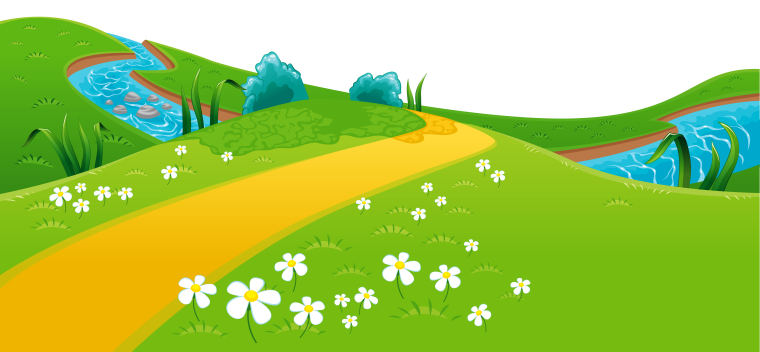 Фон с дорогой мультяшный