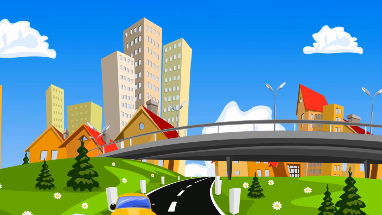 Поляна с тропинкой