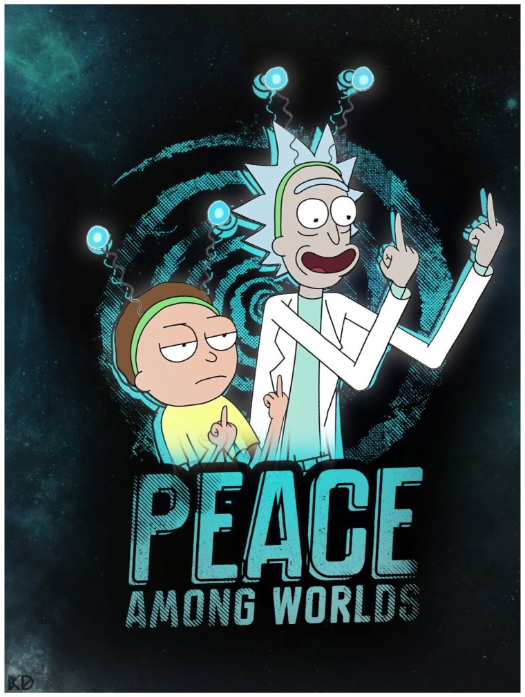 Рик и Морти обои на телефон