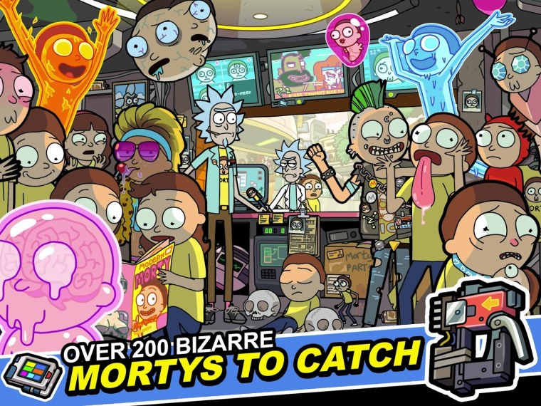 Рик и Морти игра Pocket Mortys