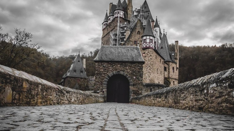 Фэнтези город стимпанк арт