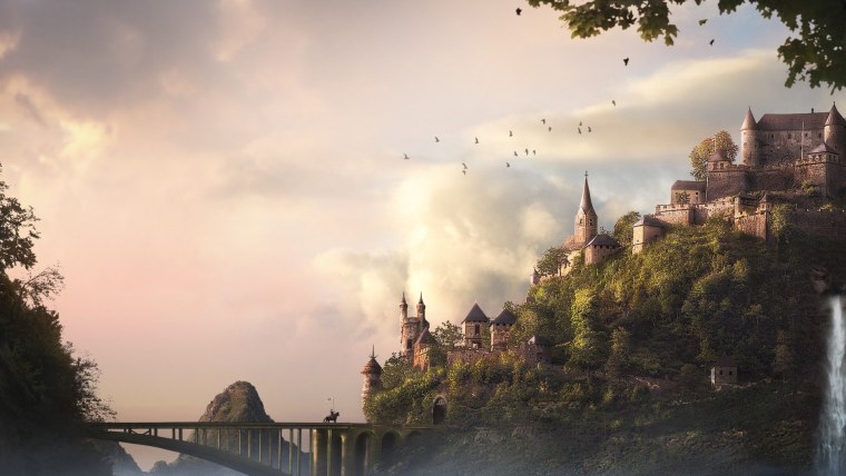 Пейзажи средневековья