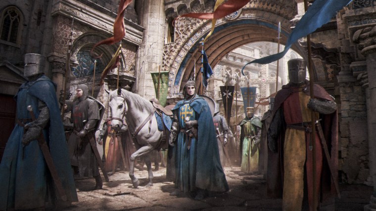 Средневековый Прибрежный город