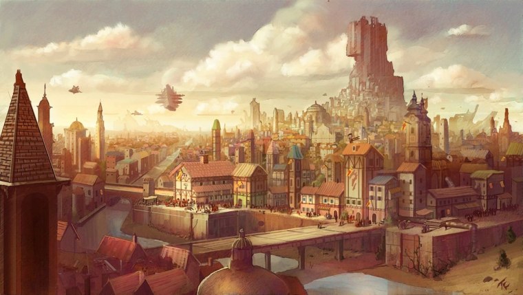 Ворота средневекового города