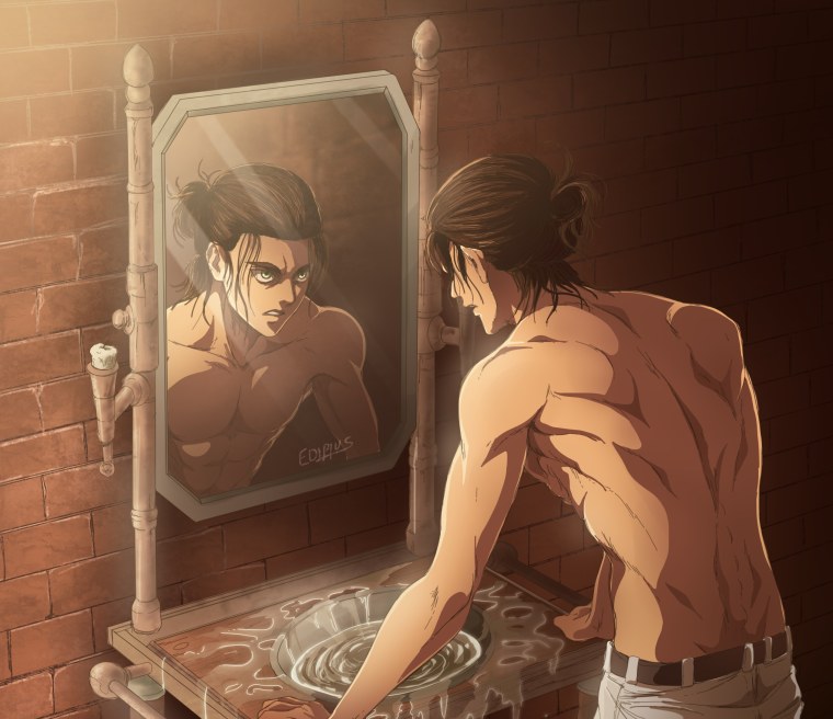 Атака титанов Эрен 1