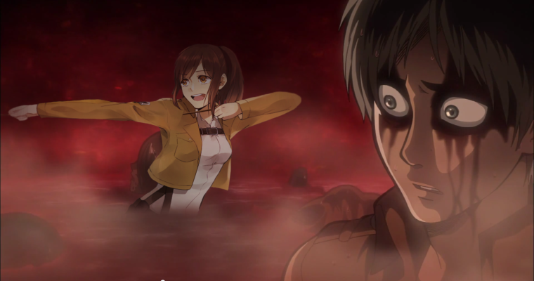 Эрен аниме скрины