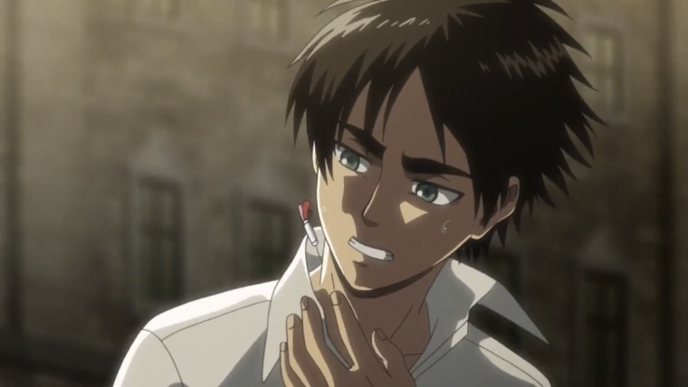 Эрен Йегер long hair