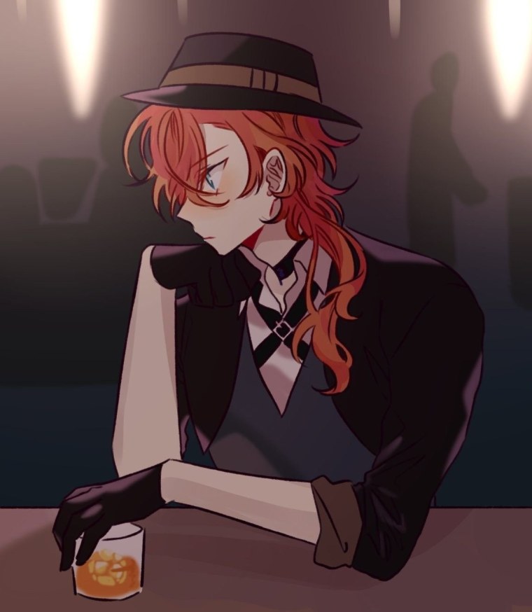 Аниме Великий из бродячих псов Чуя Накахара