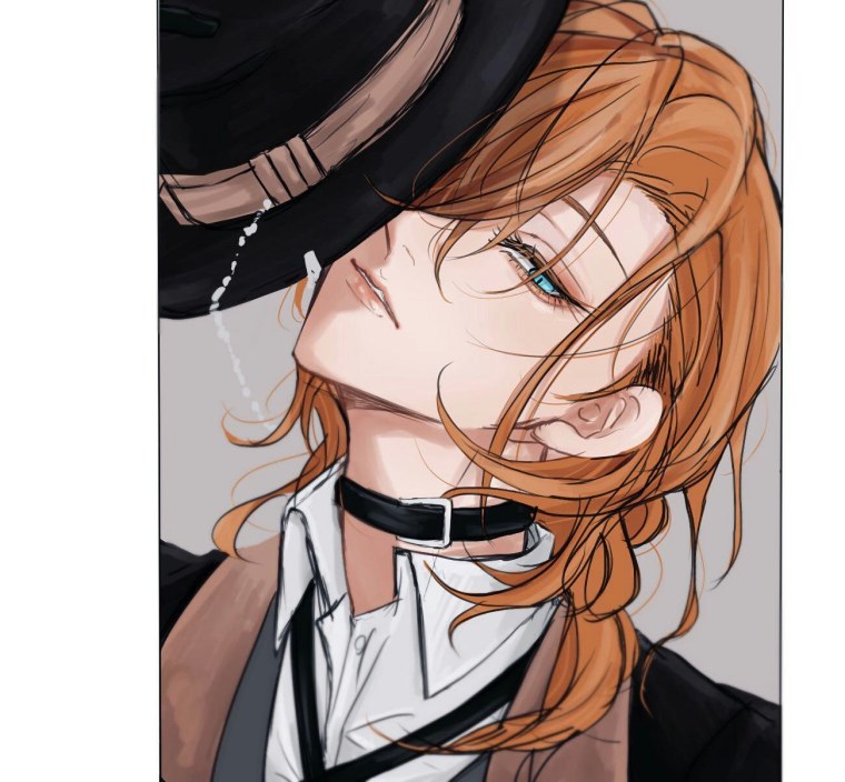 Чуя Накахара БСД арт