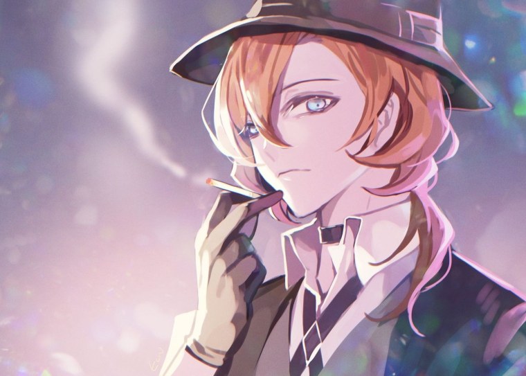 Чуя Накахара БСД арт