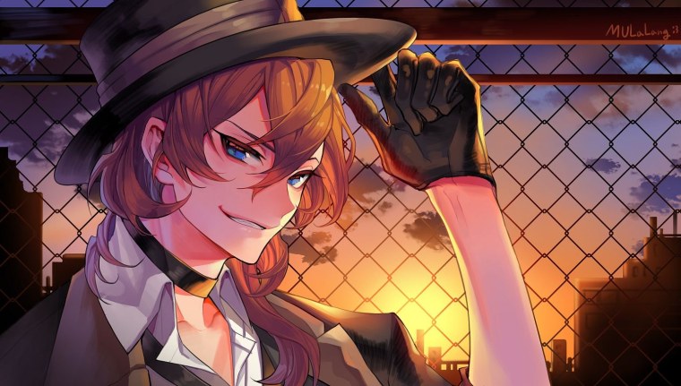 Аниме бродячие псы Чуя Накахара