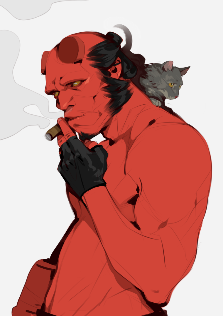 Хеллбой мультяшный