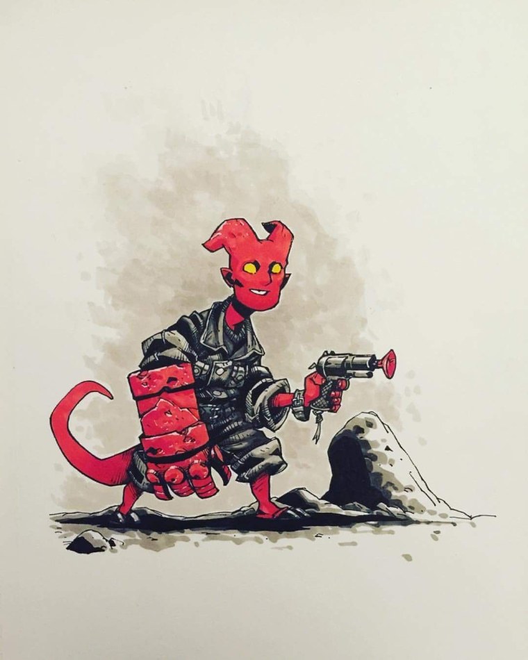 Бык Mike Mignola