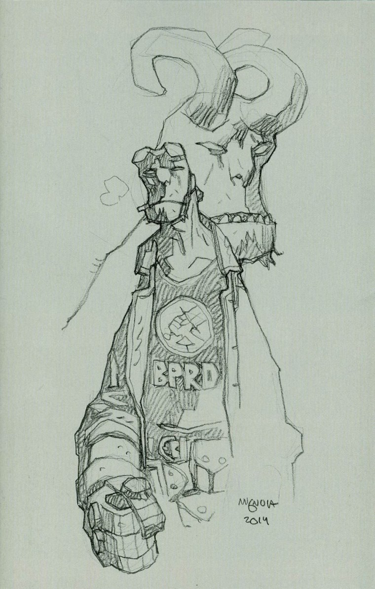 Хеллбой комикс арт