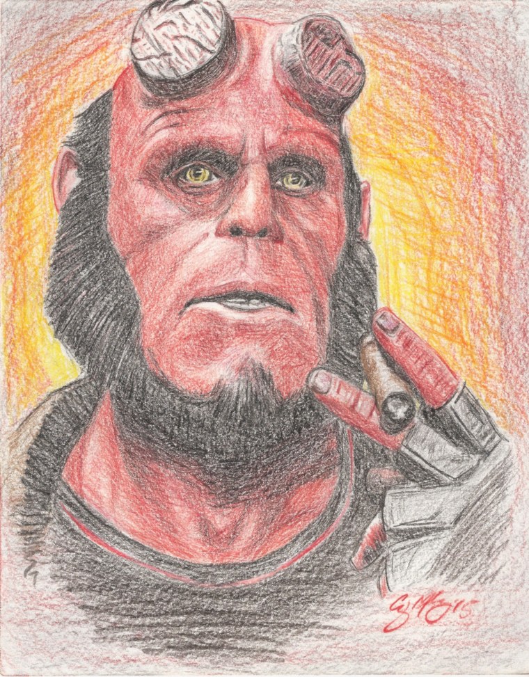 Хеллбой Фанарт