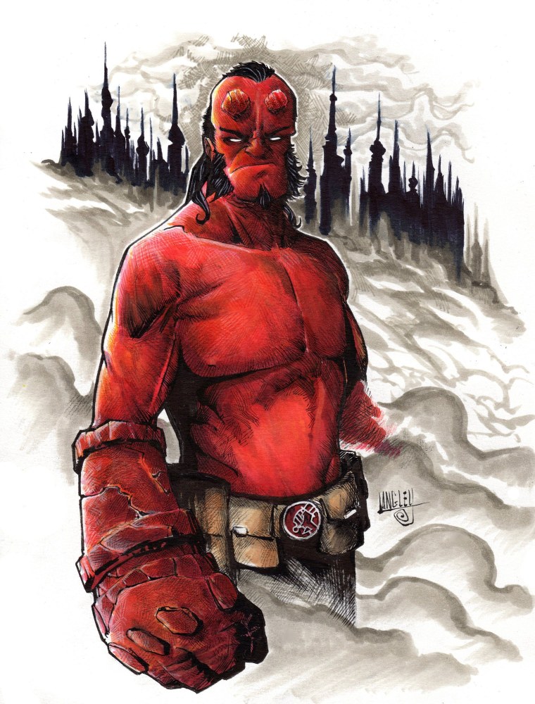 Концепты для Хеллбой