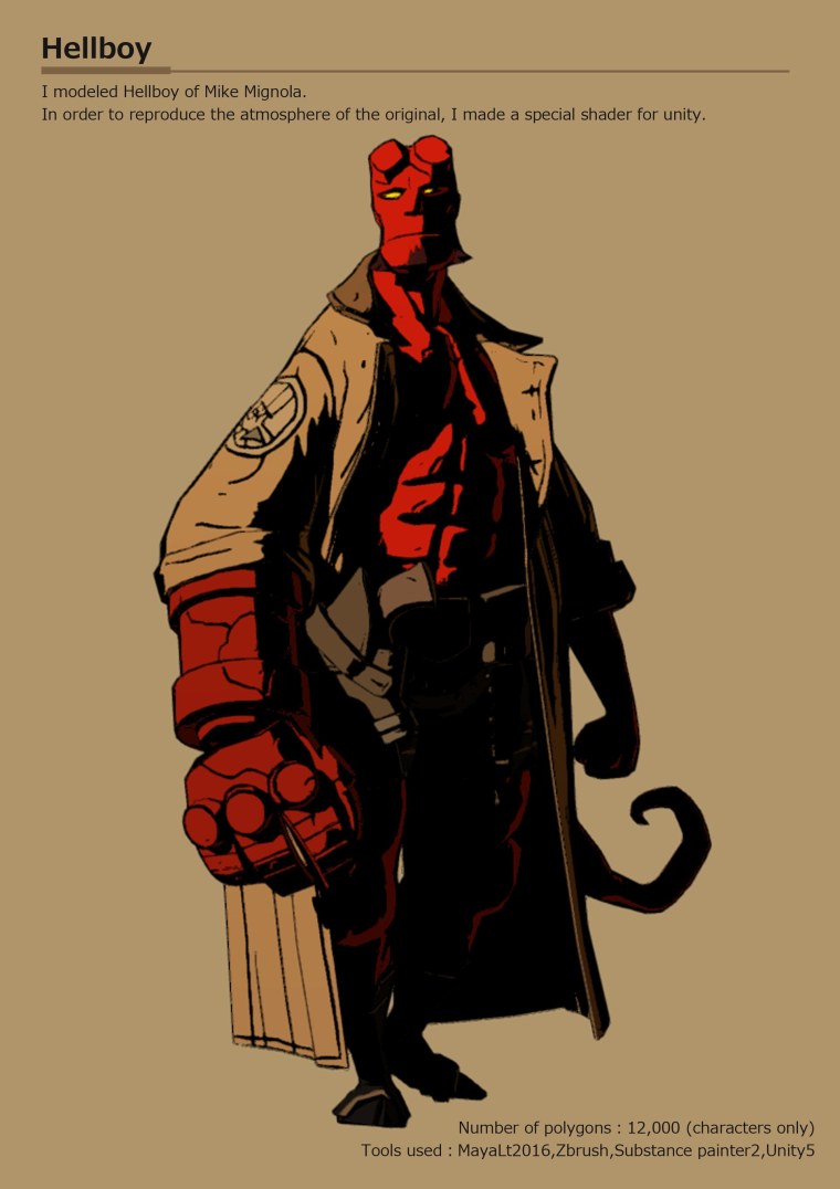 Хеллбой качок