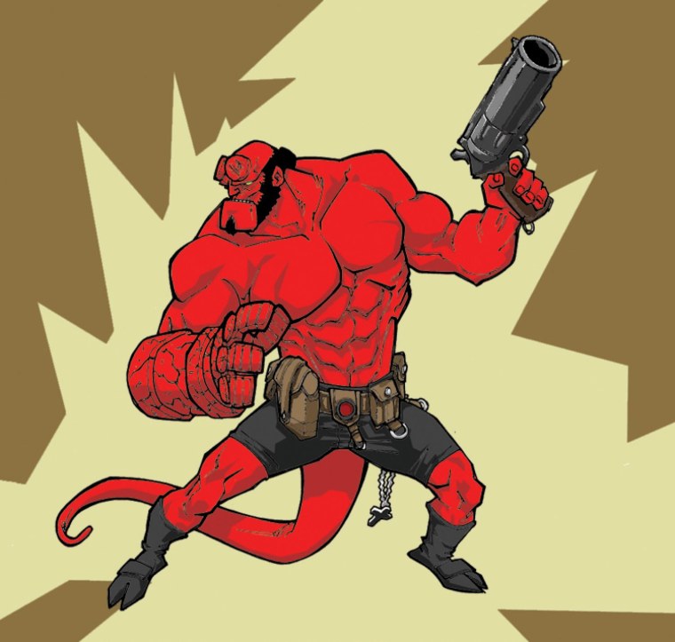 Хеллбой и Элизабет