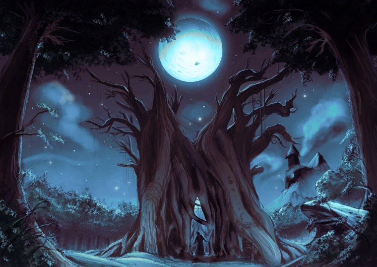 Лунные деревья