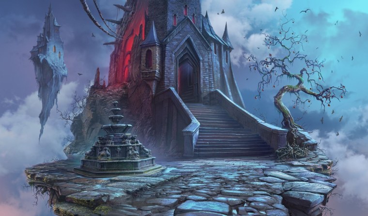 Эльфийская башня фэнтези