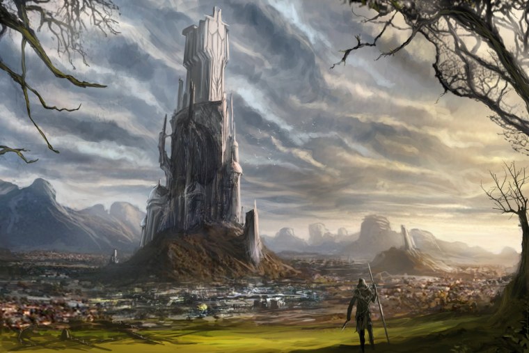 Твердыня мага фэнтези арт