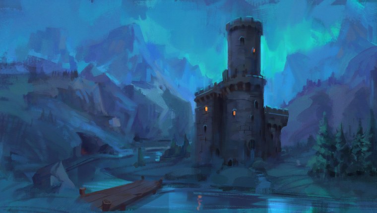 Бастион замка Морн башня