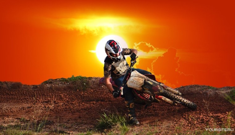 Эндуро на рассвете