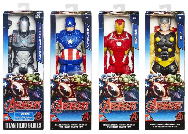 Набор супергероев игрушки Hero Avengers