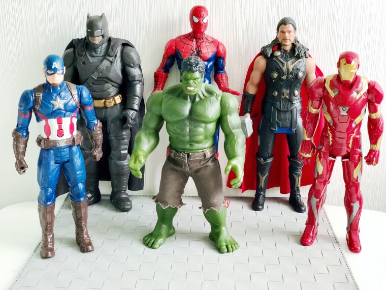 Халк Капитан Америка человек паук игрушка