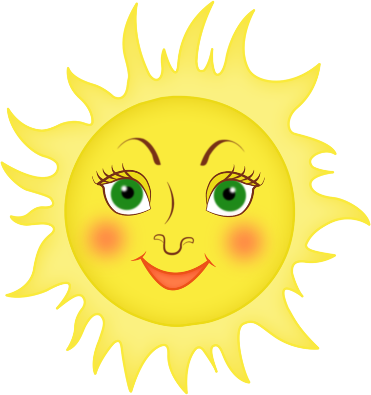Солнце с личиком