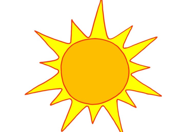Солнышко для вырезания