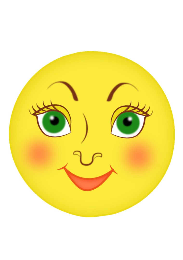 Лицо солнышка