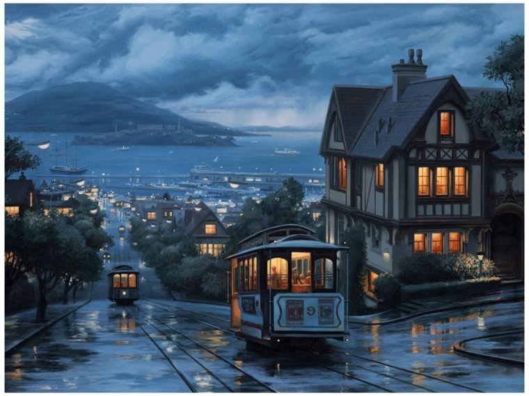 Евгений Лушпин Сан Франциско трамвай