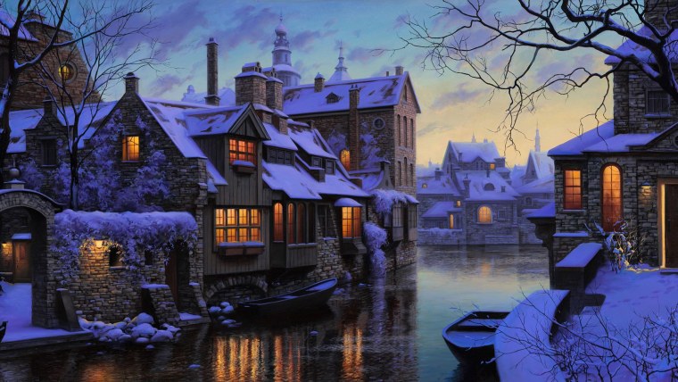 Озеро в лесу