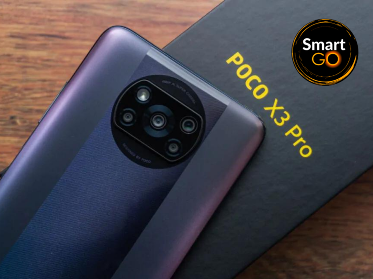 Надпись poco x3 Pro