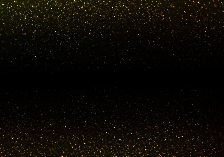 Золото на черном фоне