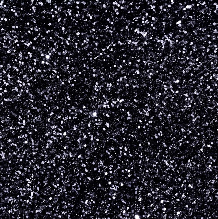 Блестки черные