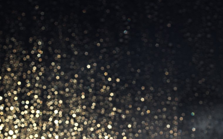 Блестки черные