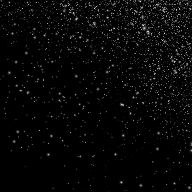 Блестки черные