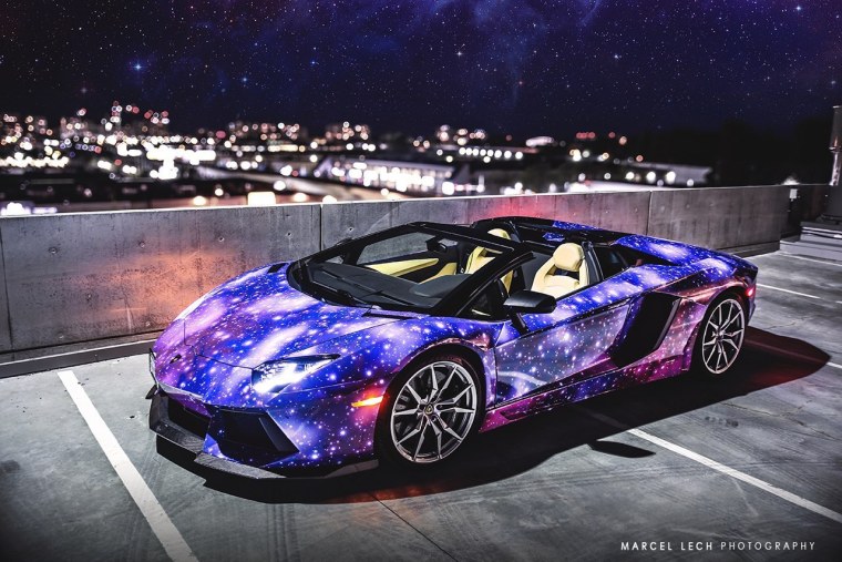 Lamborghini Aventador Galaxy