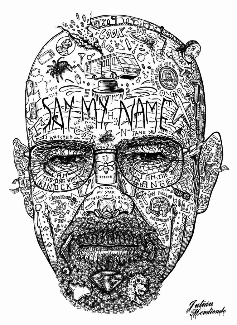 Хайзенберг тату арт