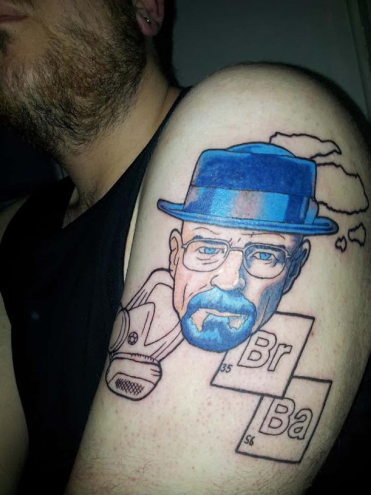 Гейзенберг Уолтер Уайт тату