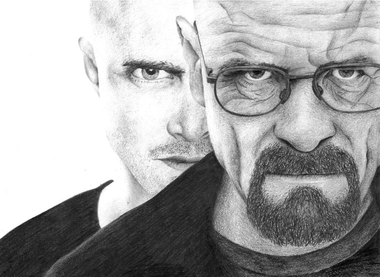 Уолтер Уайт набросок